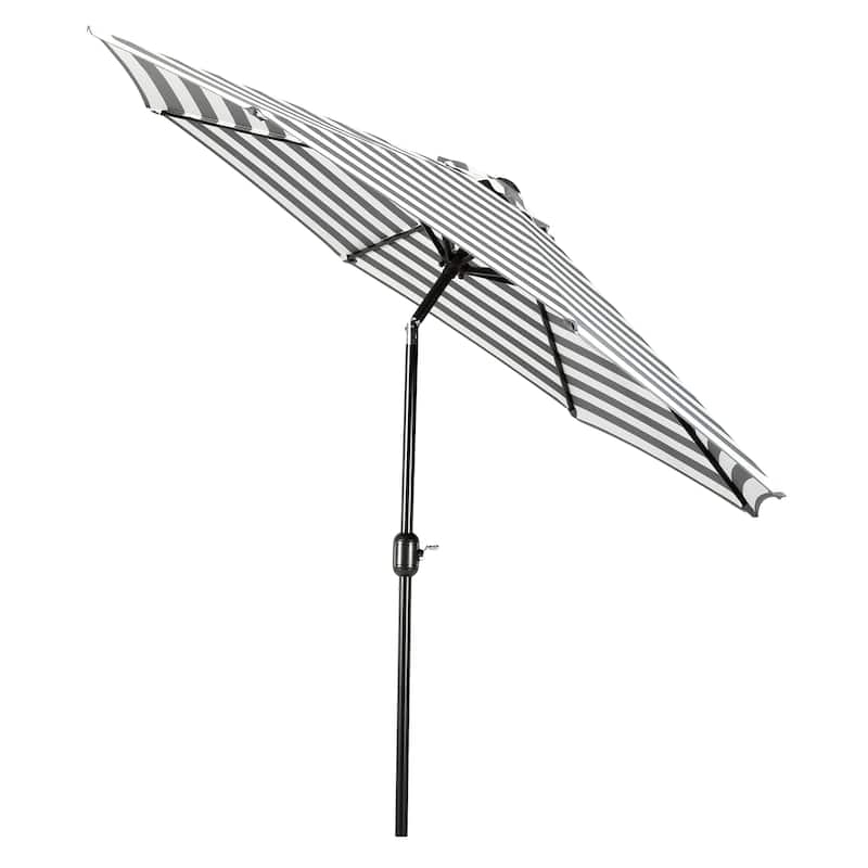 Holme 9-foot Steel Market Patio Umbrella with Tilt-and-Crank