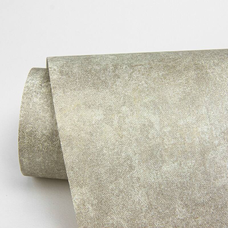 Brewster Axel Light Grey Patina Texture Wallpaper - 21in x 396in x 0.025in