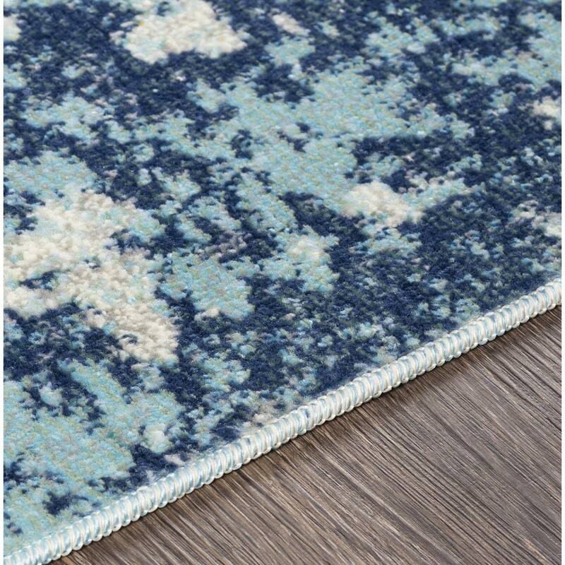 Michele Indoor / Outdoor Abstract Industrial Area Rug