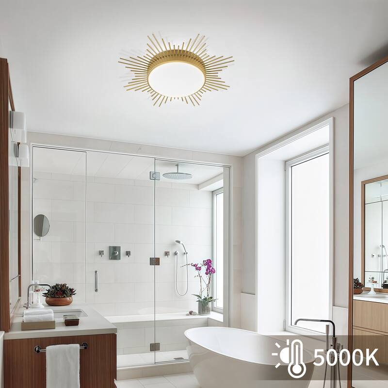 Starsky LED 23.60in. Round Unique/Statement Flush Mount
