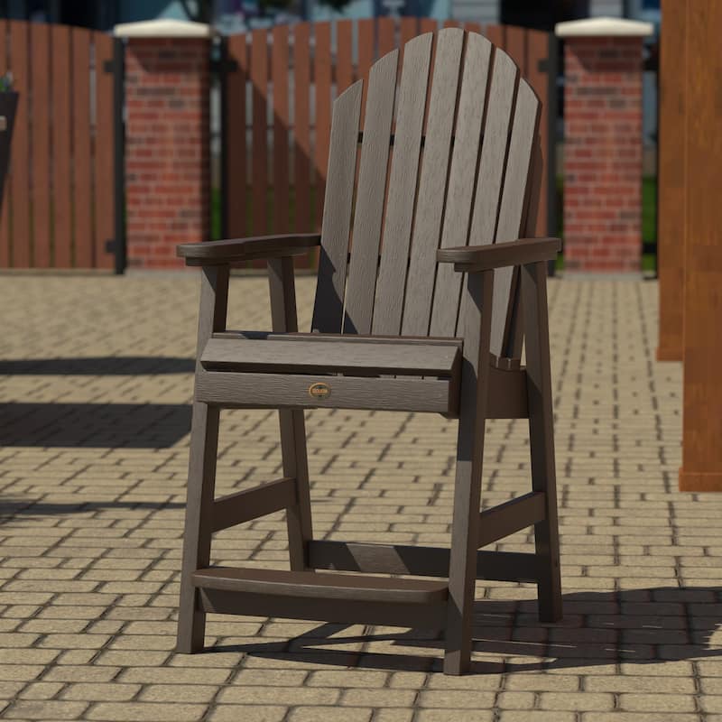 HIGHWOOD Commercial Grade Muskoka Adirondack Counter Height Dining Chair