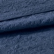 preview thumbnail 19 of 132, Madison Park Mansfield Reversible Oversized 3-piece Solid Texture Bedspread Quilt Set with Matching Shams