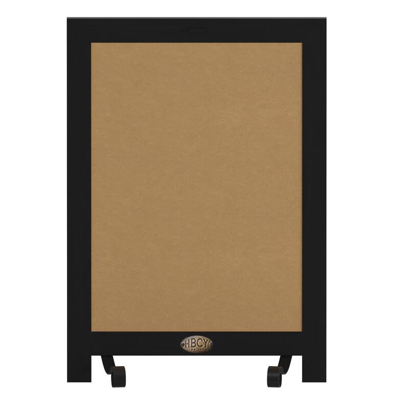 Freestanding Tabletop or Wall Mount Magnetic Chalkboard