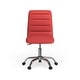 preview thumbnail 41 of 76, Ripple Armless Mid Back Vinyl Office Chair