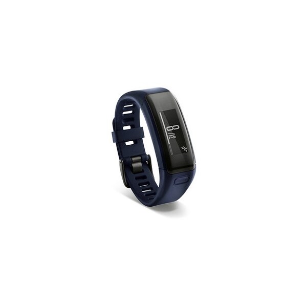 Refurbished Garmin vivosmart HR Standard Midnight Blue vivosmart HR Black