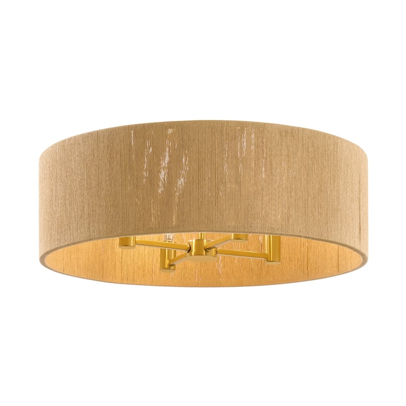 Savoy House 6-9312-4 Maynard 4 Light 22" Wide LED Flush Mount Drum