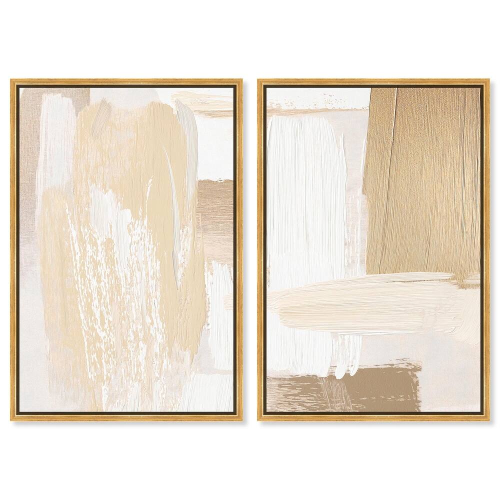 Tactile Textures II Canvas Set of 2 by Art Remedy