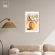 preview thumbnail 22 of 63, Mid Autumn Flowers Canvas Boho Colorful Wall Art by Art Remedy