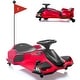 preview thumbnail 2 of 22, 24V Go Kart for Kids 8-12 Red