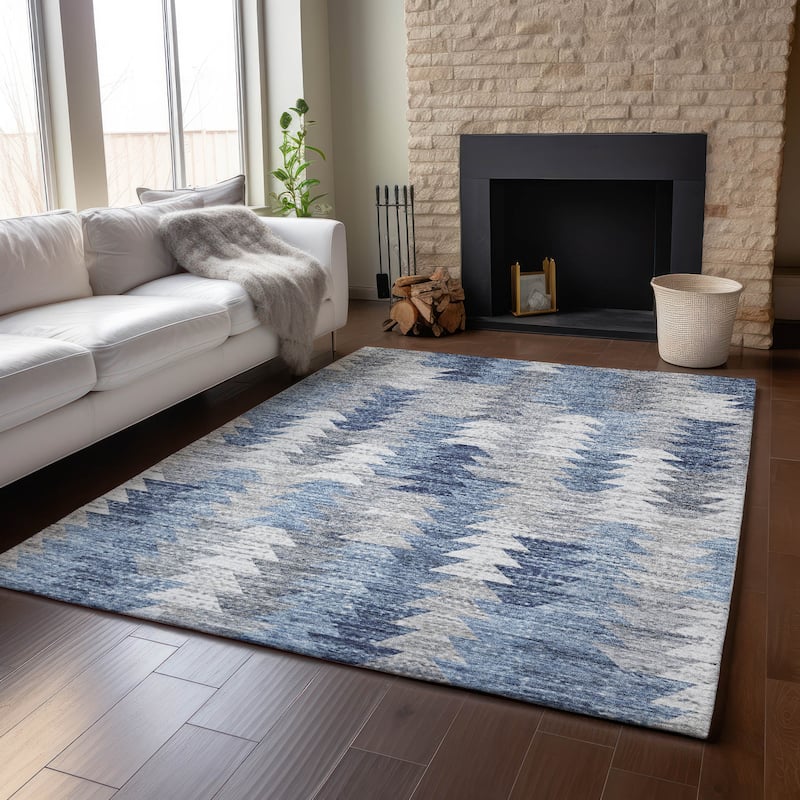 Premium Washable Super Soft Modern Global Mayfield Rug