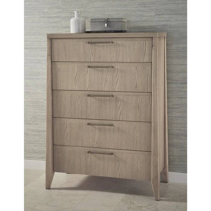 Linwood Modern Simplistic Design Bedroom Set (Bed + Nightstand + Chest)