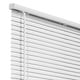preview thumbnail 11 of 9, Chicology Blackout Cordless Vinyl Mini Window Blinds - 1" Slats - White