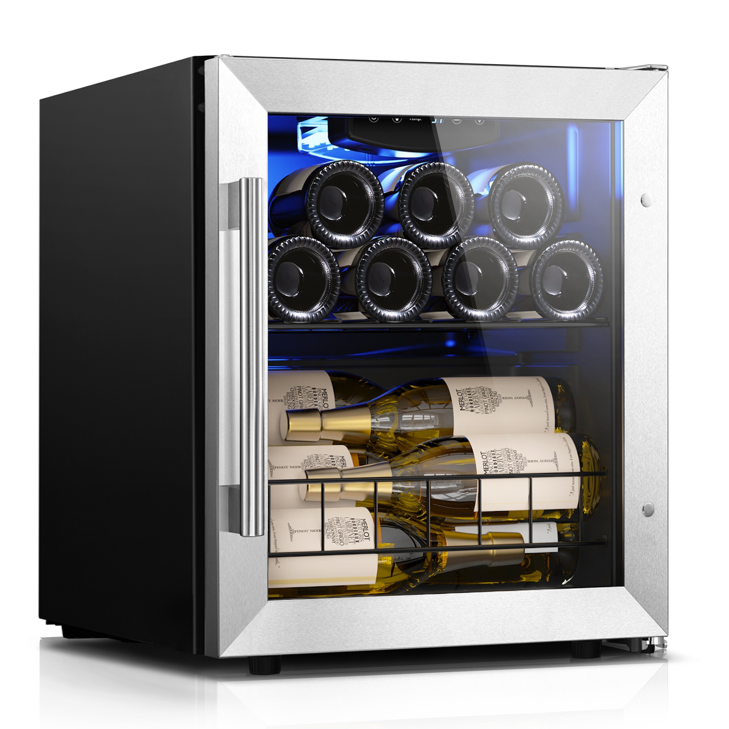 Transcend 24 in. 46 Bottle Built-In Wine Cooler - Bed Bath & Beyond -  33799215