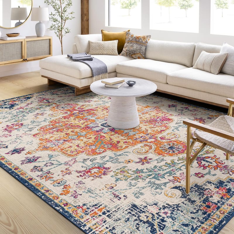 Livabliss Caressa Vintage Boho Area Rug