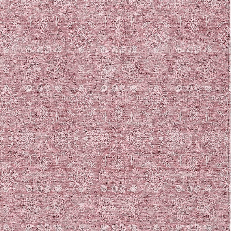 HomeRoots Floral Transitional Rectangle Outdoor Rug