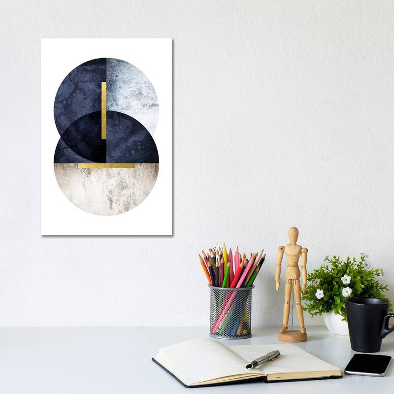 iCanvas "Dark Navy" by Urban Epiphany Canvas Print - 12x8x0.75