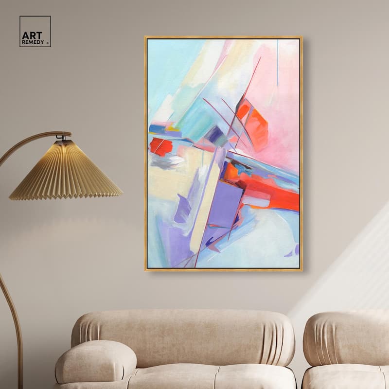 Give Joy II Canvas by Art Remedy
