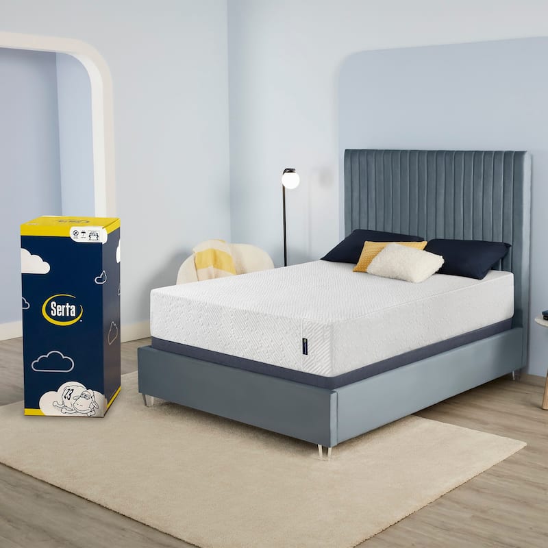 Serta Sheep Dreams 12" Medium Memory Foam Mattress in a Box