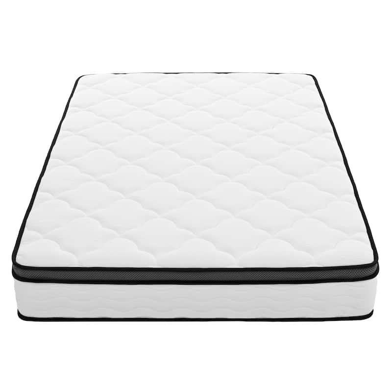GDFStudio - Seraphin 10-Inch Mattress Hybrid Bamboo Memory and Pocket Spring with Targeted Support