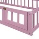 preview thumbnail 18 of 16, Wooden Twin Size Children's Bed with Detachable Headboard and Integrated Clothes Drying Rack
