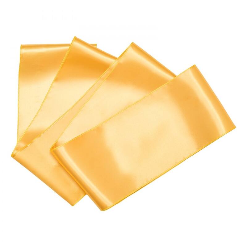 Satin Chair Ribbons for Wedding Reception Adjustable Fit for Folding Banquet and Chiavari Chairs