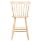 preview thumbnail 21 of 48, SAFAVIEH Galena 24-inch Spindle Farmhouse Counter Stool (Set of 2) - 20"W x 20"D x 38"H