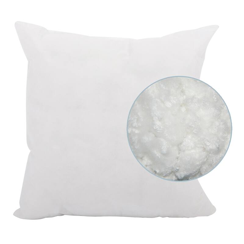 Allan Andrews Avanti White Square Decorative Pillow and Cover