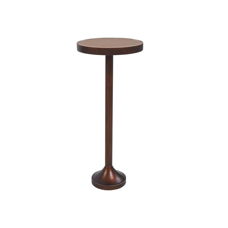 COZAYH Pedestal Small Drinking Table, Contemporary Side Table