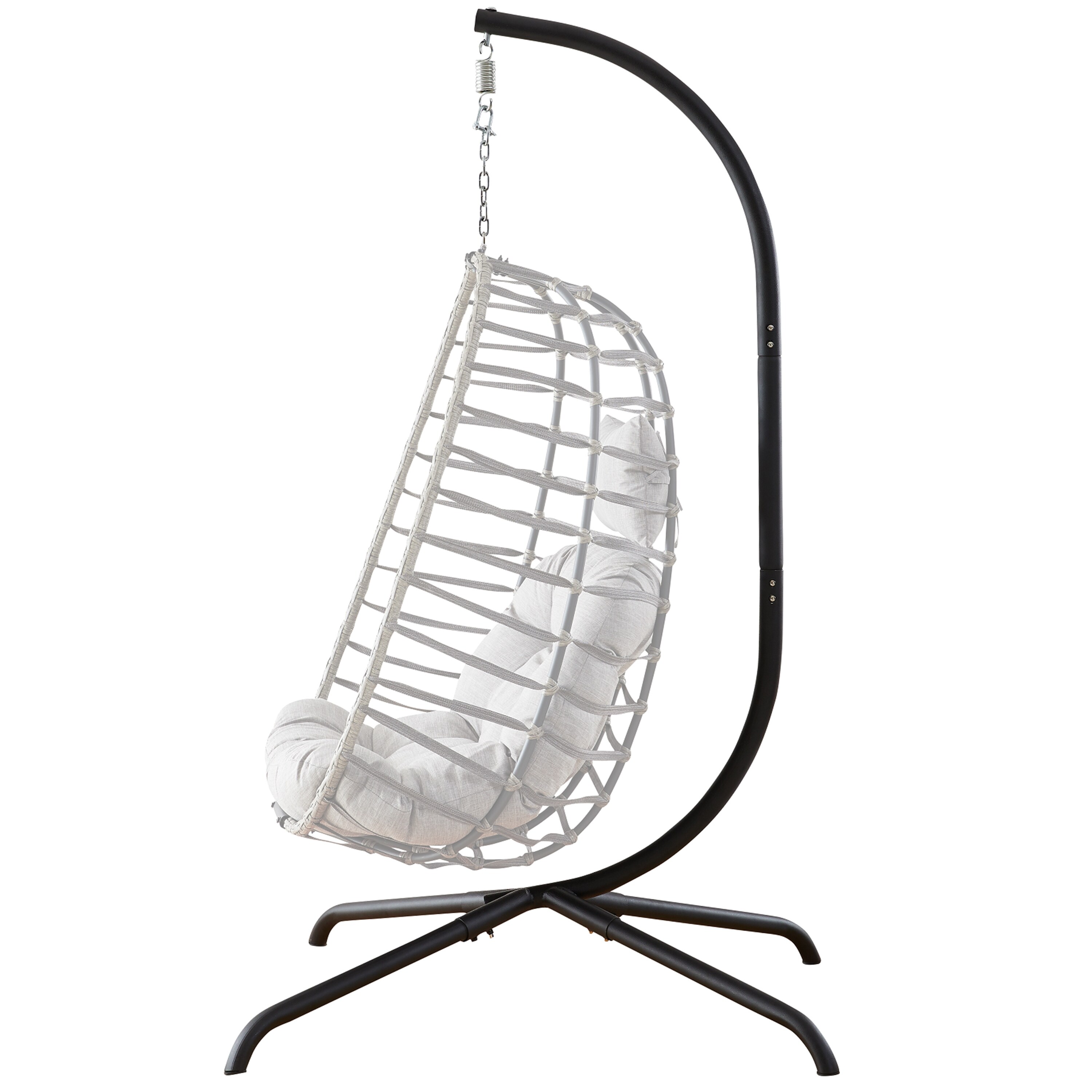 Hanging egg chair stand only sales