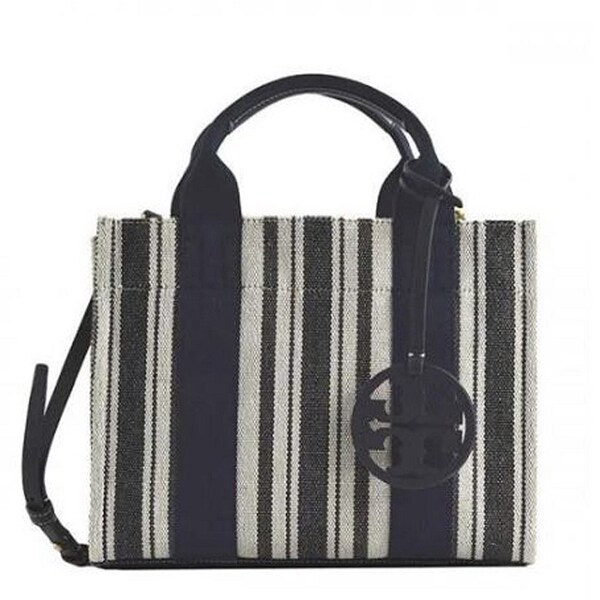tory burch striped tote