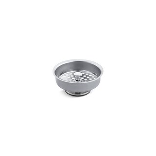 KOHLER K-8816-CP Duostrainer Passoire d'évier sec double câble vidange