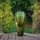Alpine Corporation 33" Tall Water Jar Fountain with LED Light
