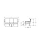 preview thumbnail 8 of 6, HIGHWOOD Lehigh Deep Seating Sofa