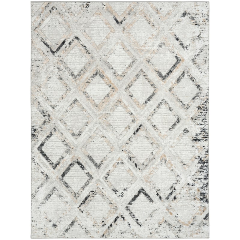 Nourison Dekor Indoor only Diamond Area Rug
