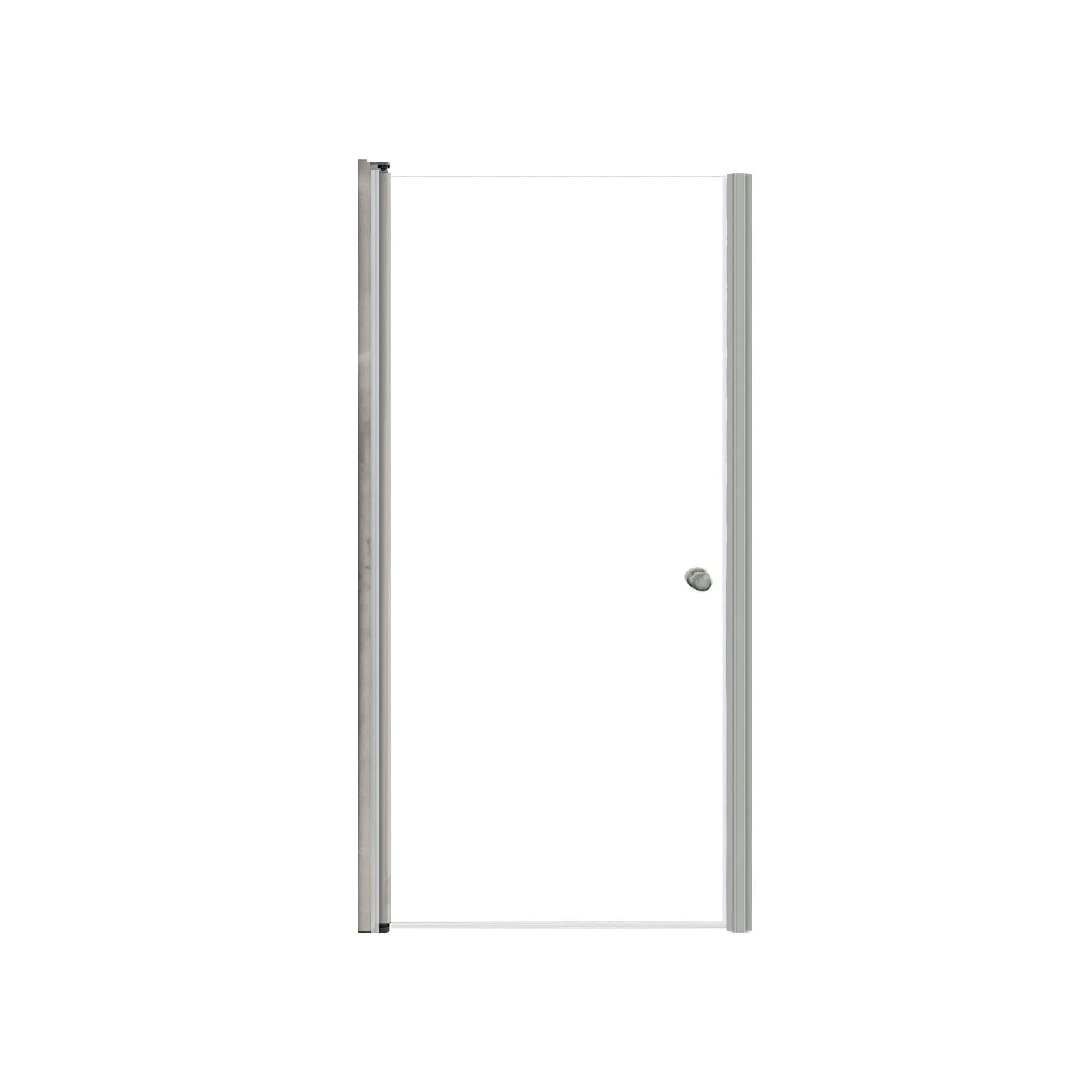 Transolid LSD347006C 70" High x 34" Wide Pivot Frameless Shower Door