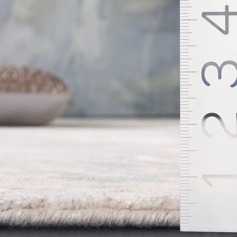 SAFAVIEH Hand-Knotted Mirage Zeynab Modern Viscose & Wool Rug