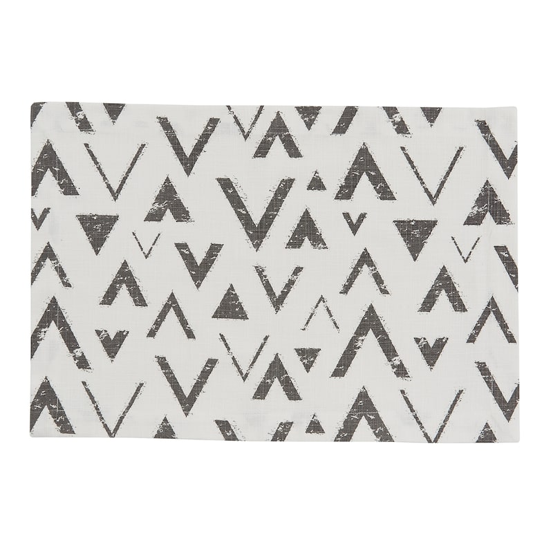 Split P Triangles Placemat Set of 4 - 13" x 19"