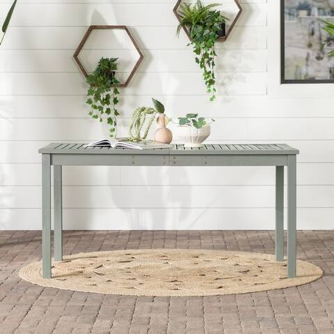Middlebrook Surfside Solid Acacia Wood Outdoor Dining Table