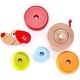 preview thumbnail 3 of 3, Hape: Pepe Sound Stacker - 6pc Wooden Puppy Toy,1+ - Multi