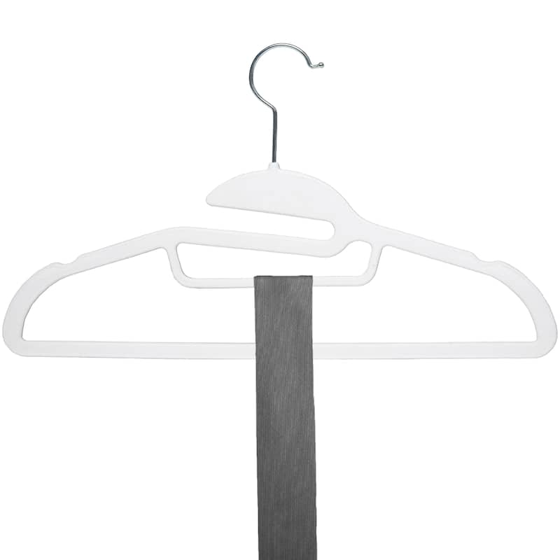 Simplify 24 Pack Ultimate Hanger in Black - 16.125"x 9"x .1875"