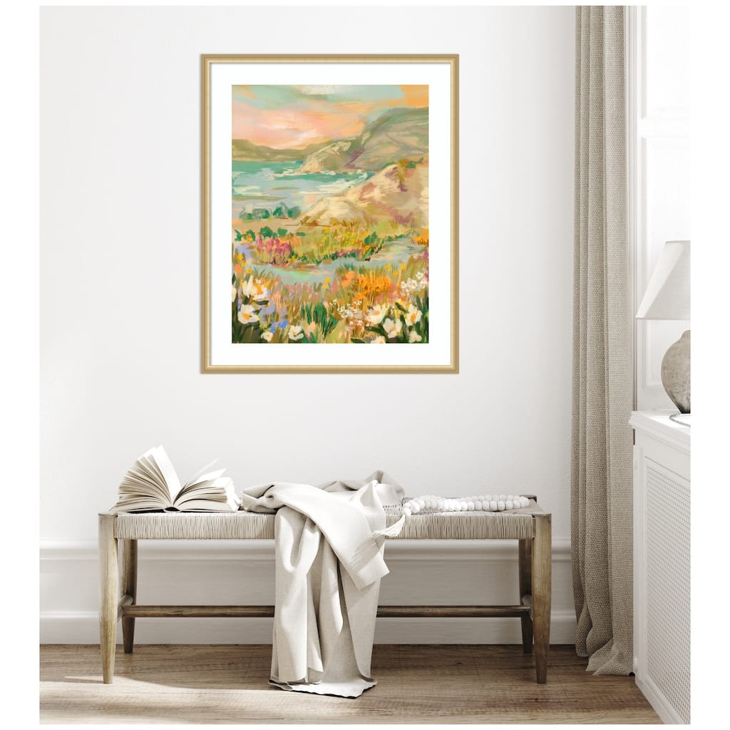 Kate and Laurel Framed Art Landscape 4 by Annie Quigley