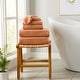 preview thumbnail 89 of 184, 100% Cotton Acacia Collection Ultra Absorbant Popcorn Bath Towels 6 Piece Set - Clay