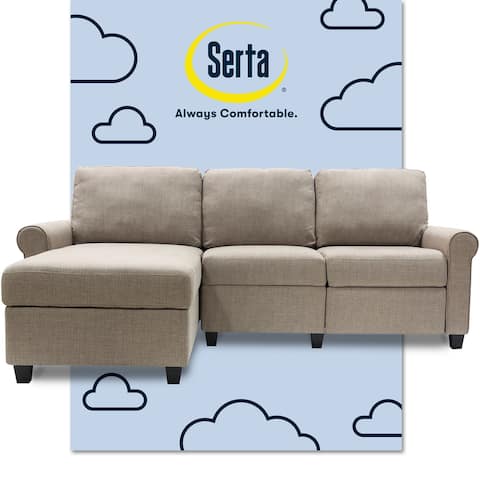 Serta Copenhagen Reclining Sectional Sofa with Left Storage Chaise
