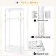 preview thumbnail 9 of 7, Sturdy Clothes Rack with Adjustable Shelves – Metal Garment Rack for Bedroom, Laundry & Living Room.