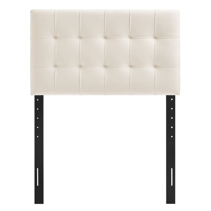 Lily Biscuit Tufted Performance Velvet Headboard