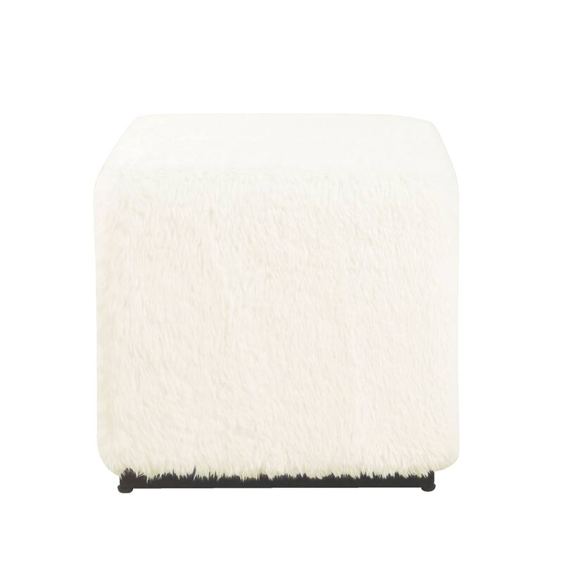 HomePop Modern Cube Ottoman