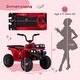 preview thumbnail 6 of 35, Costway Kids Ride On Electric ATV 6V 4-Wheeler Quad Car with - See Details