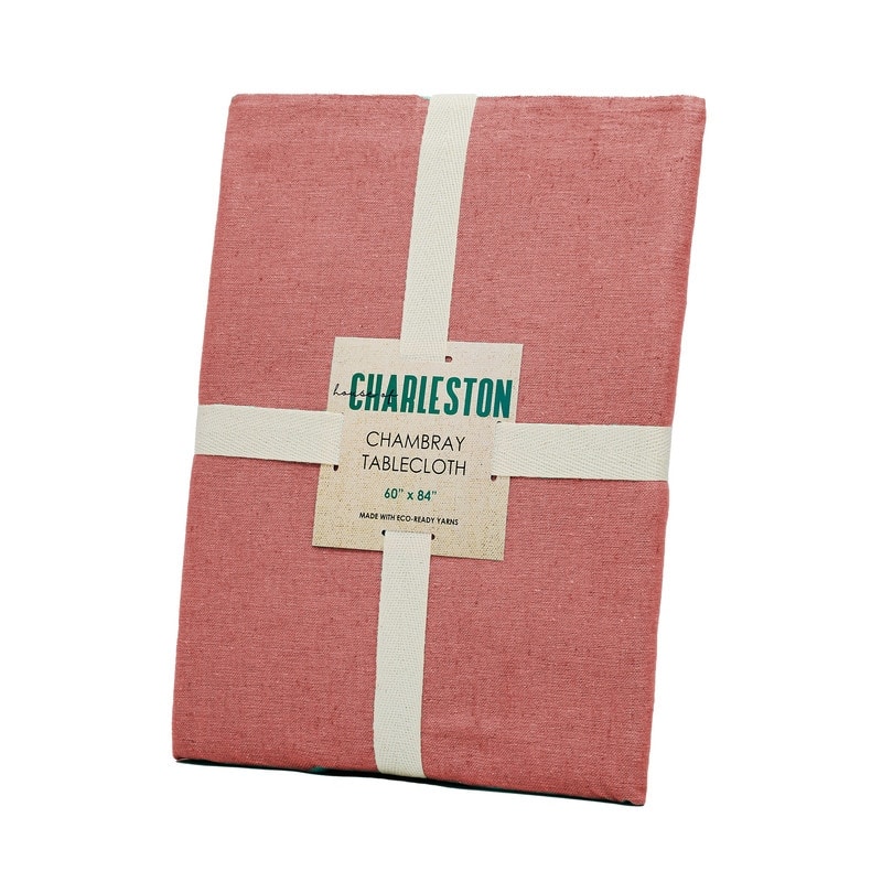 Charleston Woven Cotton Rich Tablecloth