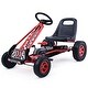 preview thumbnail 33 of 36, Costway 4 Wheels Kids Ride On Pedal Powered Bike Go Kart Racer Car - See Details Red