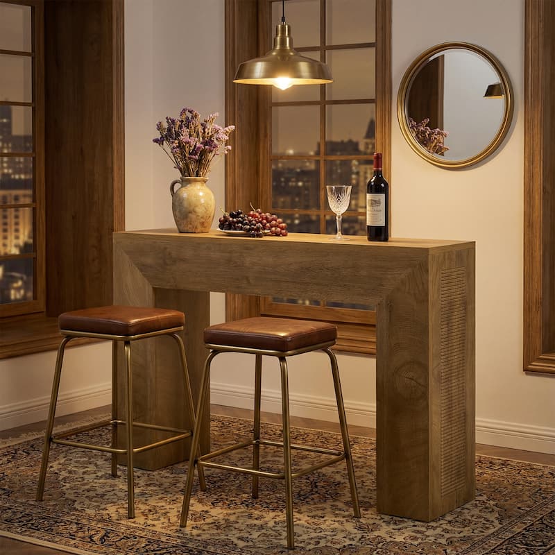 Wood Entryway Console Table, Sofa Table Behind Couch, Living Room Hallway Entrance Foyer